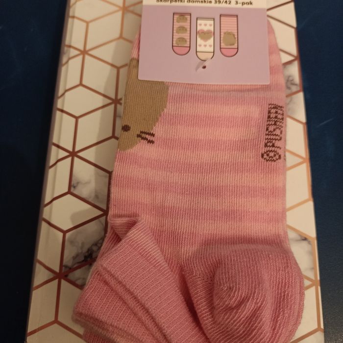 Skarpetki damskie Pusheen 3-pack 39/42