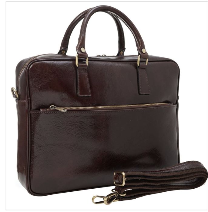 Сумка под ноутбук Портфель кожаный Чоловіча сумка під ноутбук шкіряна
