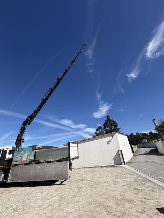 Man TGS480 com grua hiab 21M e Bascula