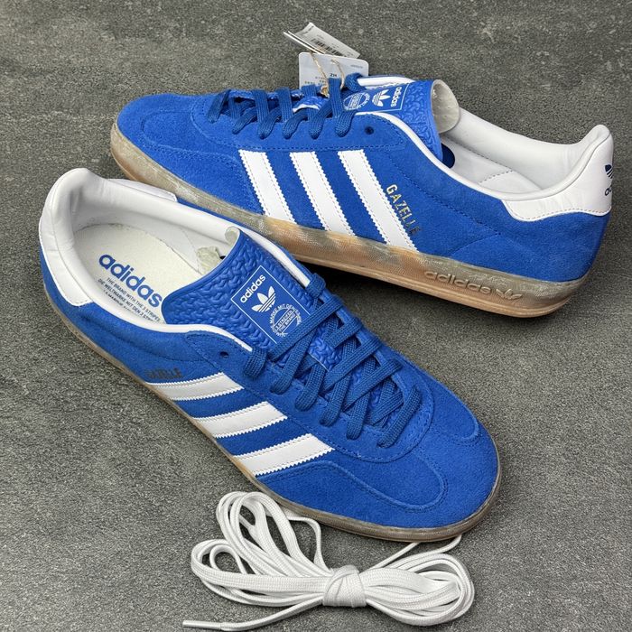 43р.ОРИГІНАЛ 100% Сині кросівки кроссовки адідас Adidas Gazelle JI2061