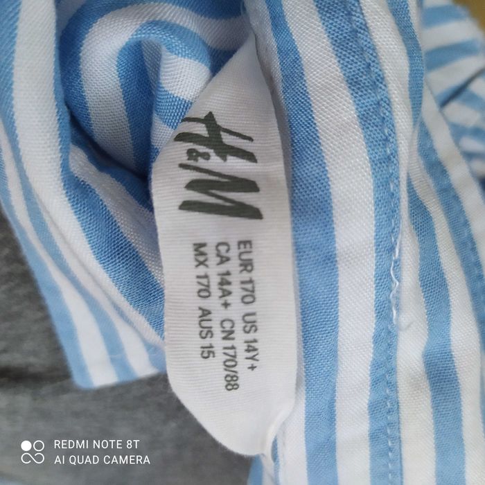 Koszule H&M dla bliźniaczek 158/164