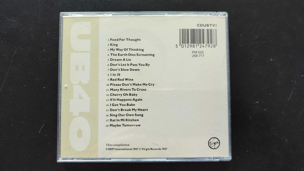 UB40 | The Best of UB40 volume one (CD)