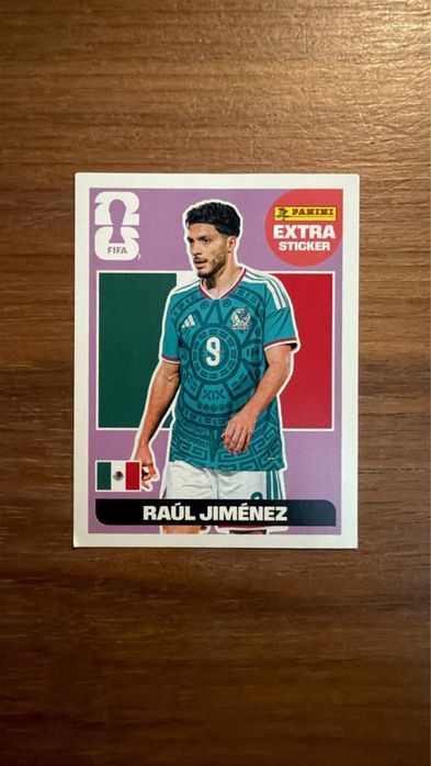 Raúl Jiménez Extra Sticker