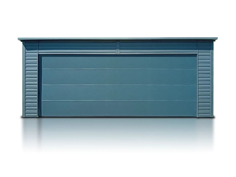 Garaż drewnopodobny 6x6 garaż blaszany drewnopodobny