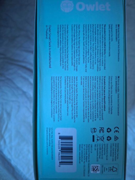 Owlet Smart Sock 3