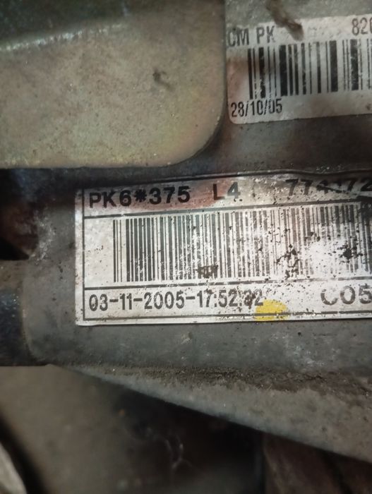 Caixa de velocidades tráfic Vivaro