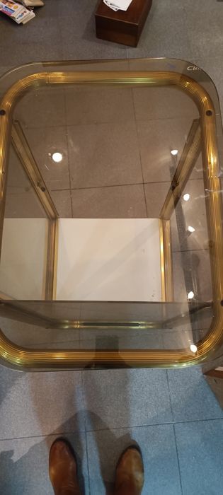 Mesa de apoio/vitrine