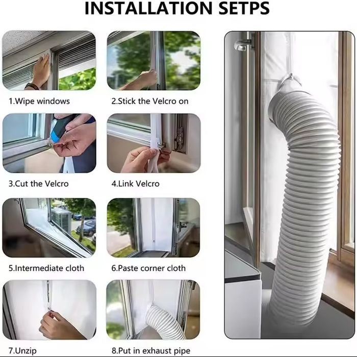 Vedação de AC para janelas