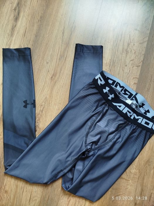Leginsy sportowe fitness bieganie męskie