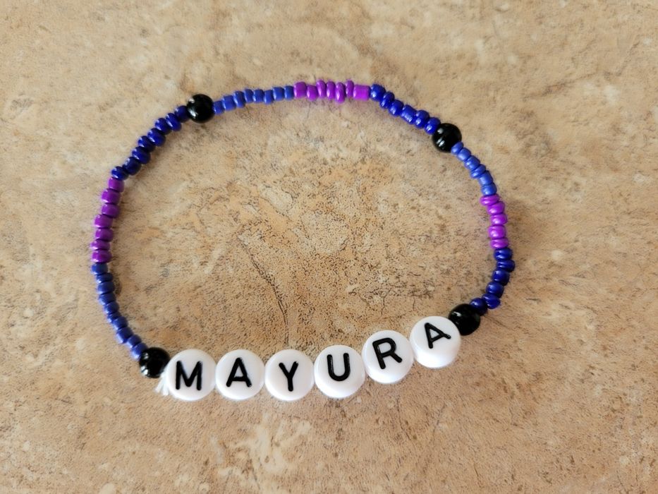 Bransoletka "Mayura" ręczny wyrób