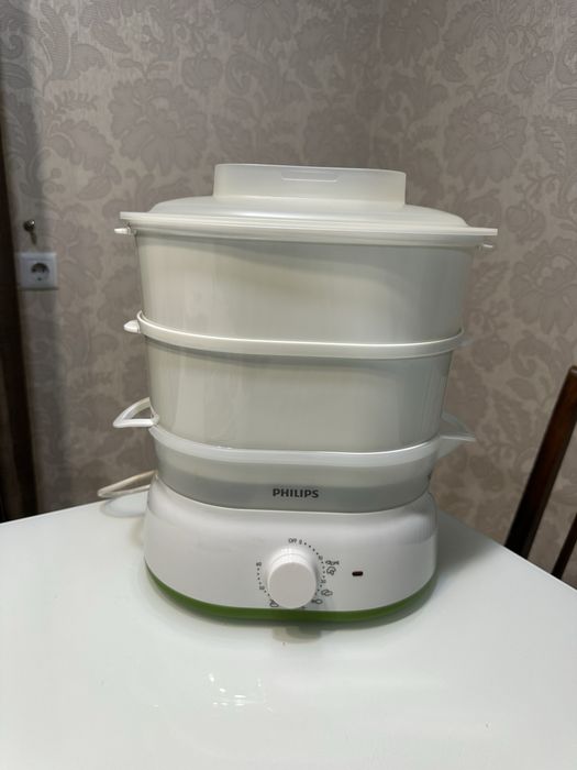 Пароварка philips dailycare hd 9104