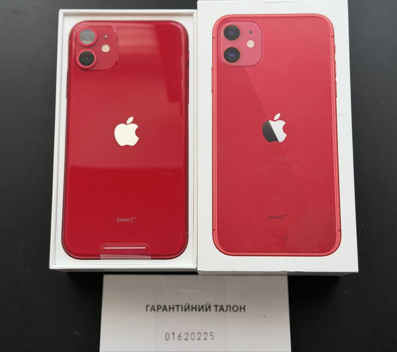 iphone 11 red 64 - купити мобільні телефони та смартфони - Ціна на