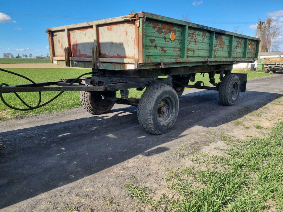Przyczepa wywrotka autosan 3,5t d35 d45 4 tony kaczka