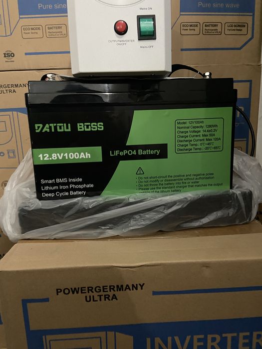 Інвертор ДБЖ 800/640 для котлів опалення.