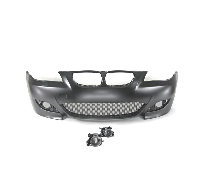 PARA-CHOQUES FRONTAL BMW E60 E61 03-07 LOOK M5 SRA + FARÓIS NEVOEIRO