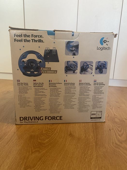 Volante Logitech para ps2 e compativel para ps3