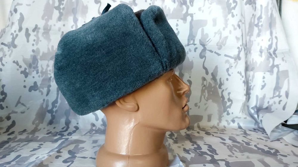 ОПТ Шапка ушанка армейская Новая. Шапка меховая СССР (56 размер)