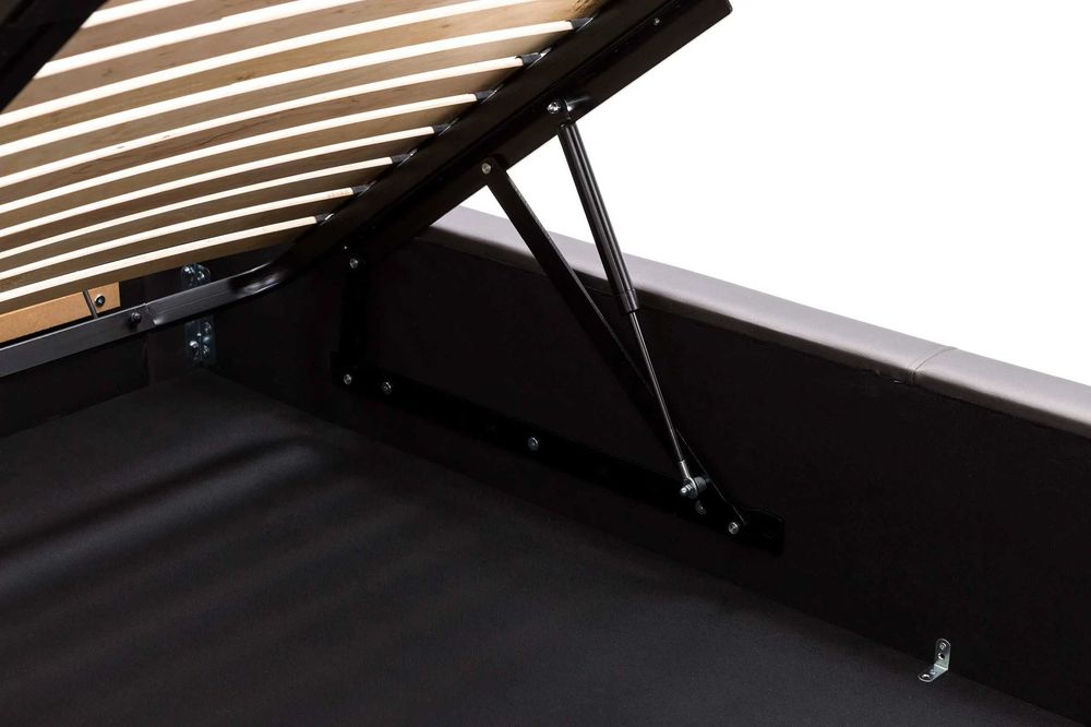 Łóżko tapicerowane - 160x200 pojemnik stelaż