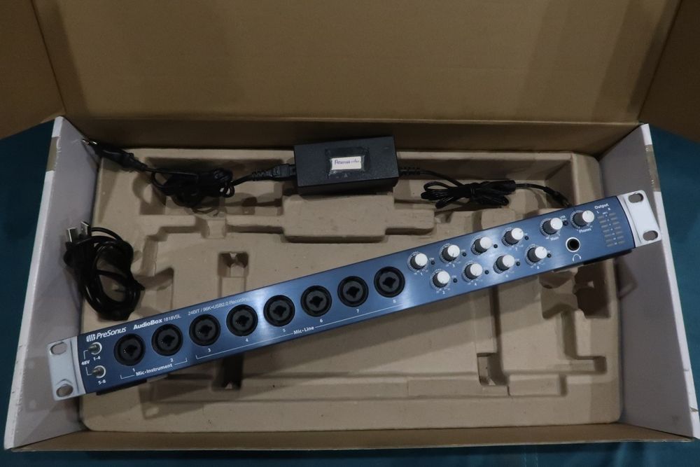Presonus audiobox 1818vsl interface audio