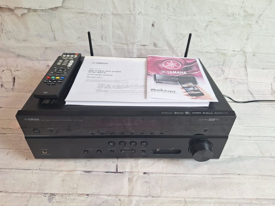 Yamaha z Wifi BT AirPlay2 4k MusicCast 5.1 RX-V485