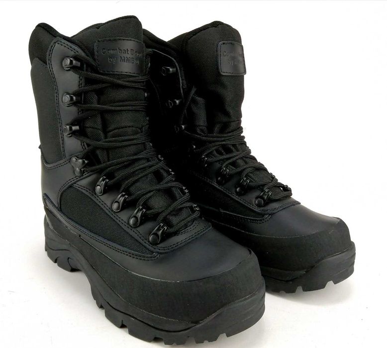 Buty COMBAT wysokie sznurowane glany MMB r. 39 - WYPRZEDAŻ