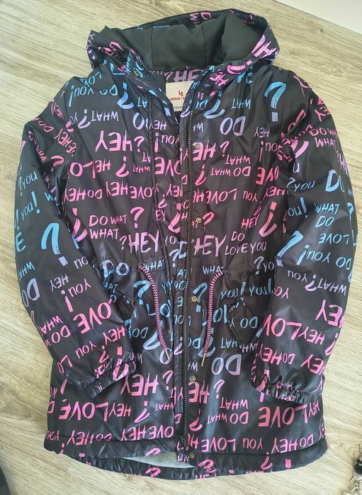 Kurtka lekko ocieplana dziewczęca 5,10,15 rozm 152