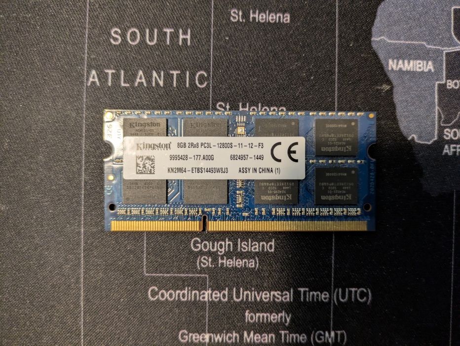 Pamięć RAM Kingston 8GB DDR3L 12800S
