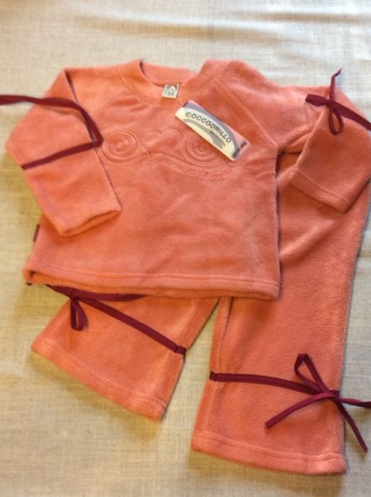 Dres polarowy cocodrillo 86 cm nowy dziewczęcy