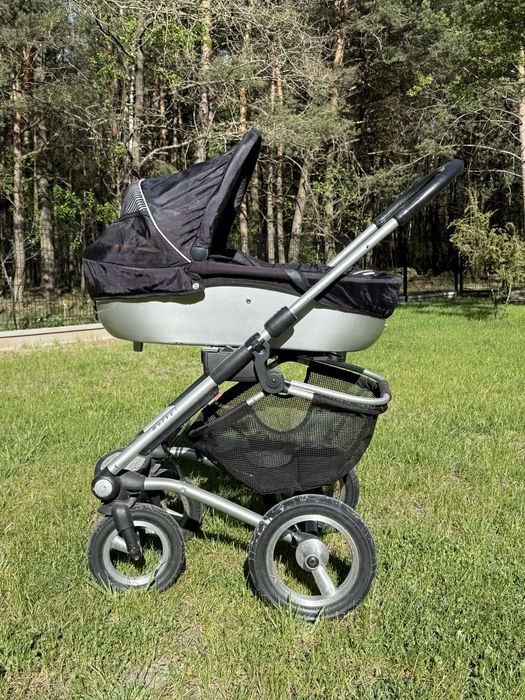 Duży zestaw Wózek, Fotelik Mutsy 4Rider, Joey Silver 5 w 1 ISOFIX