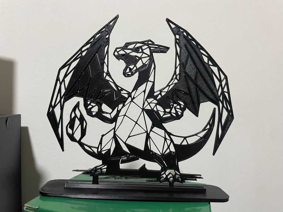 Charizard em 3D - Pokémon Edition