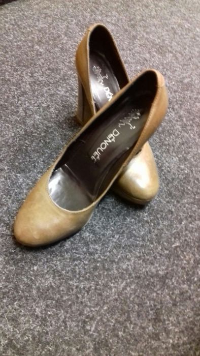 Buty półbuty całe skórzane rozm. 38