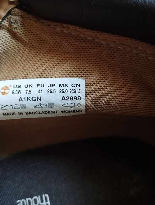 Чоловічі черевики Timberland 41р