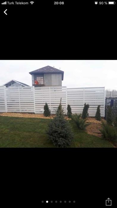 Забор из профнастила под ключ сетки жалюзи штакет ранчо ВОРОТА КАЛИТКА