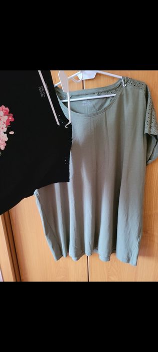 Zestaw bawełnianych bluzeczek XXL
