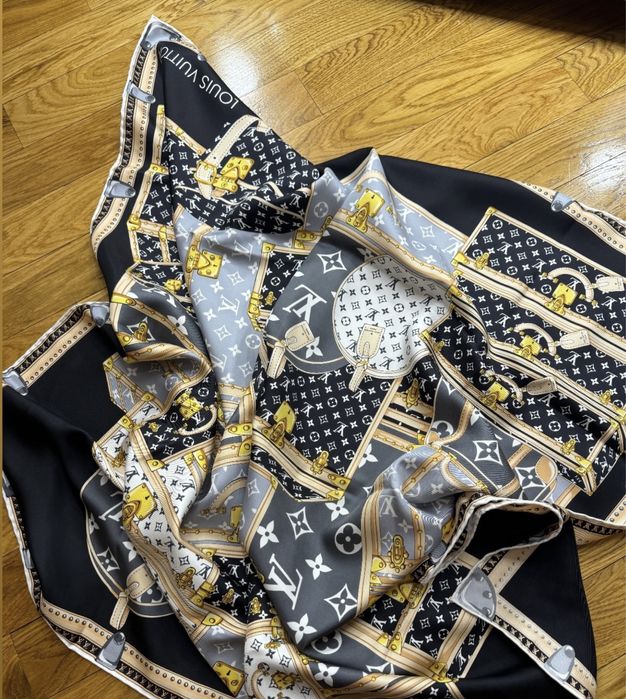 Шелковый платок louis vuitton оригинал луи виттон