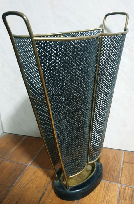 Raro fantástico suporte de guarda chuvas dos anos 50