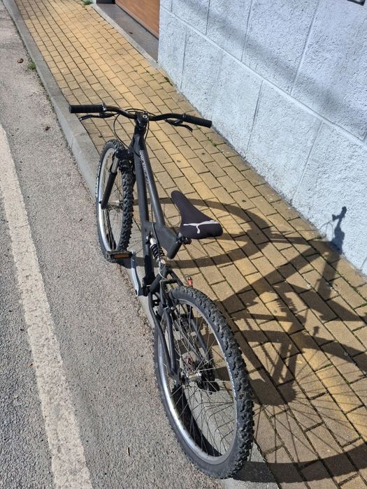 bicicleta full suspensão antiga