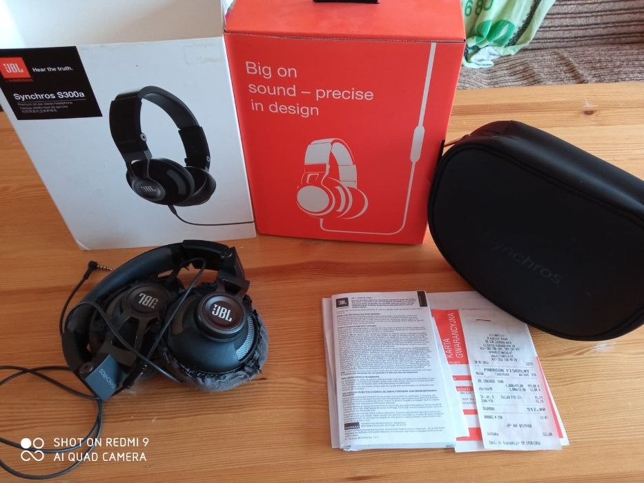 Słuchawki JBL Synchros S300a