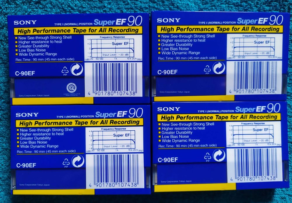 Аудіокасети SONY. JVS  нові 250 грн 1 шт. будь яка