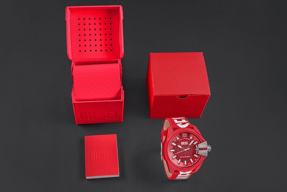 zegarek męski diesel baby chief solar powered dz4619 + box