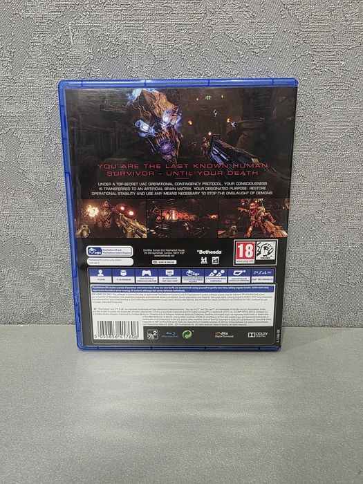 DOOM VFR VR RUS Магазин Ps 4 5 Ps4 Ps5 Диск Обмін Гра Диски Ігри Sony Playstation