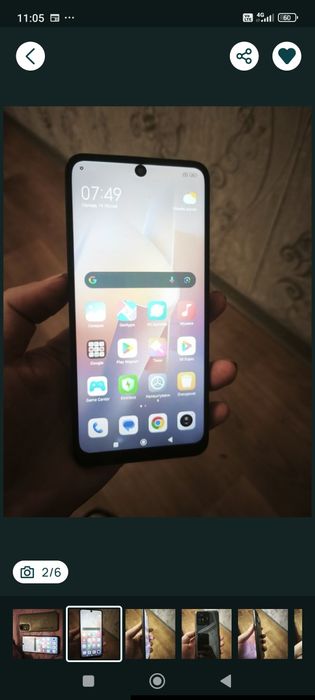 Xiaomi note 12s 12/256