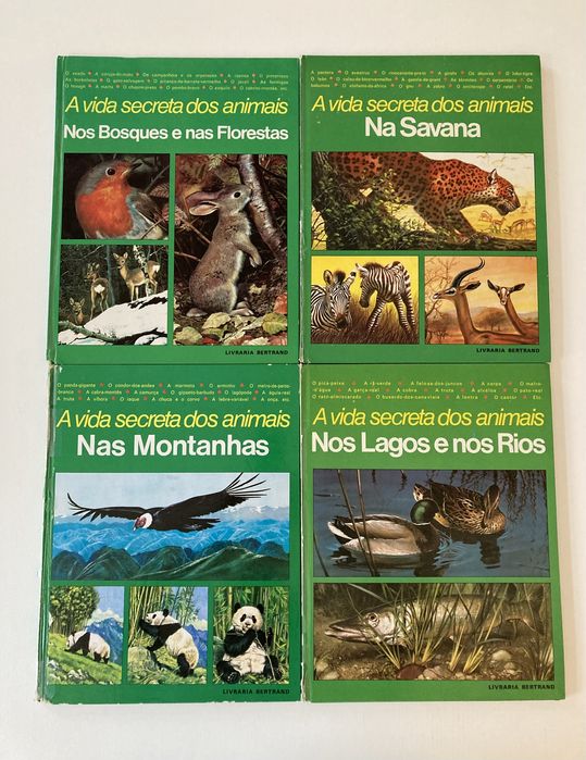 Livro A Vida Secreta dos Animais (Anos 80)