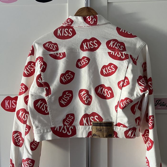 Kurtka Plny Lala® KISS Cropped Cream Denim