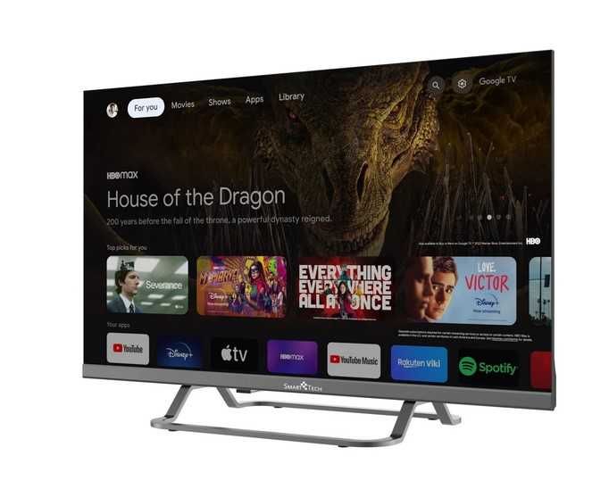 Smart TV 24 Polegadas Google 12V Autocaravana