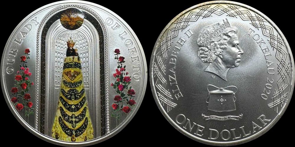 1 Dollar - 2020 - Tokelau - Nossa Senhora de Loreto