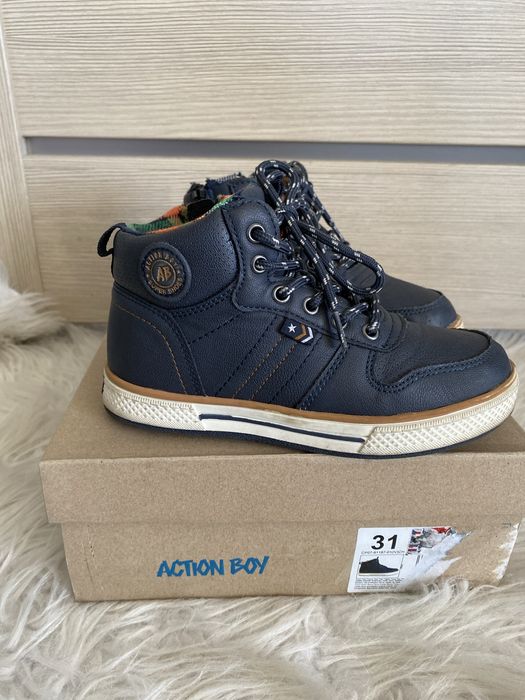 Buty za kostke jesien Action Boy