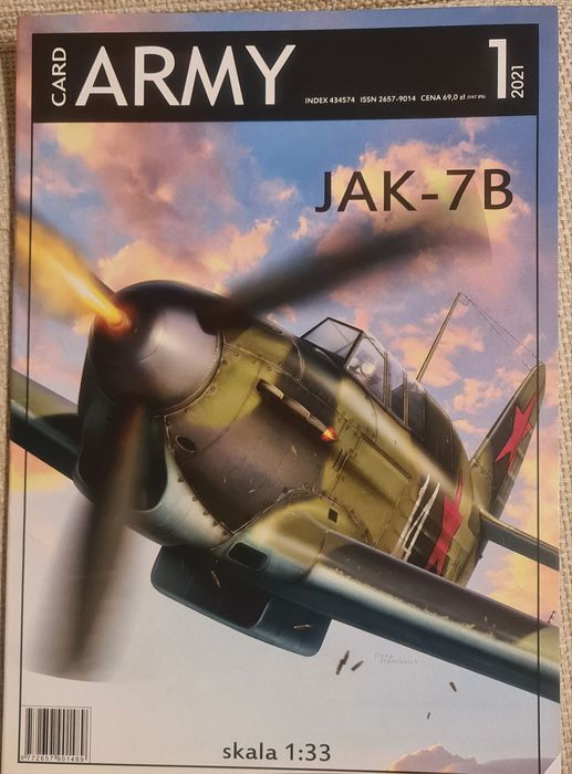 Model kartonowy Jak7B