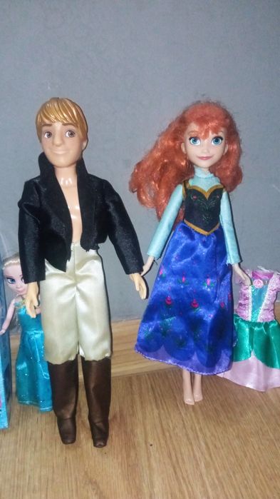 Набор холодное сердце frozen кристоф Анна эльза Кен Барби