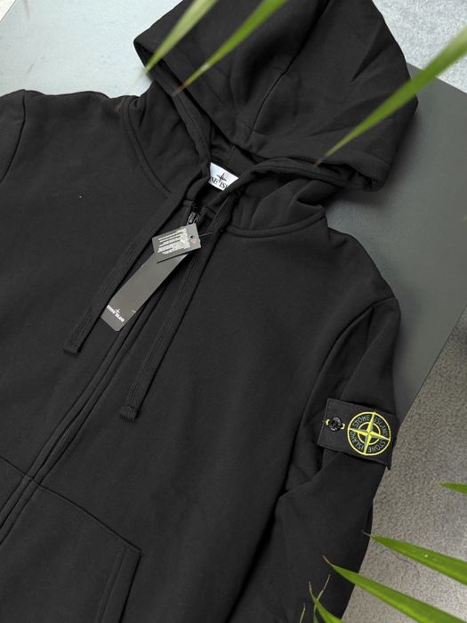 Зіп худі STONE ISLAND Чорний